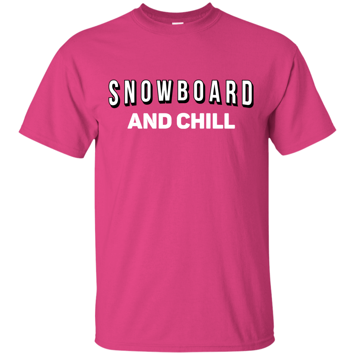 Snowboard and Chill Men's Tees and V-Neck - Powderaddicts
