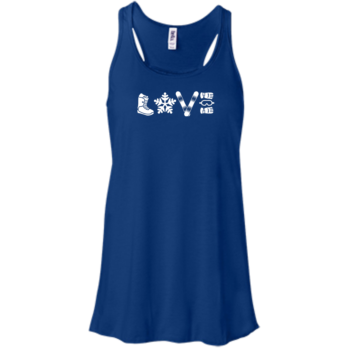 L.O.V.E. Snowboarding Tank Tops - Powderaddicts