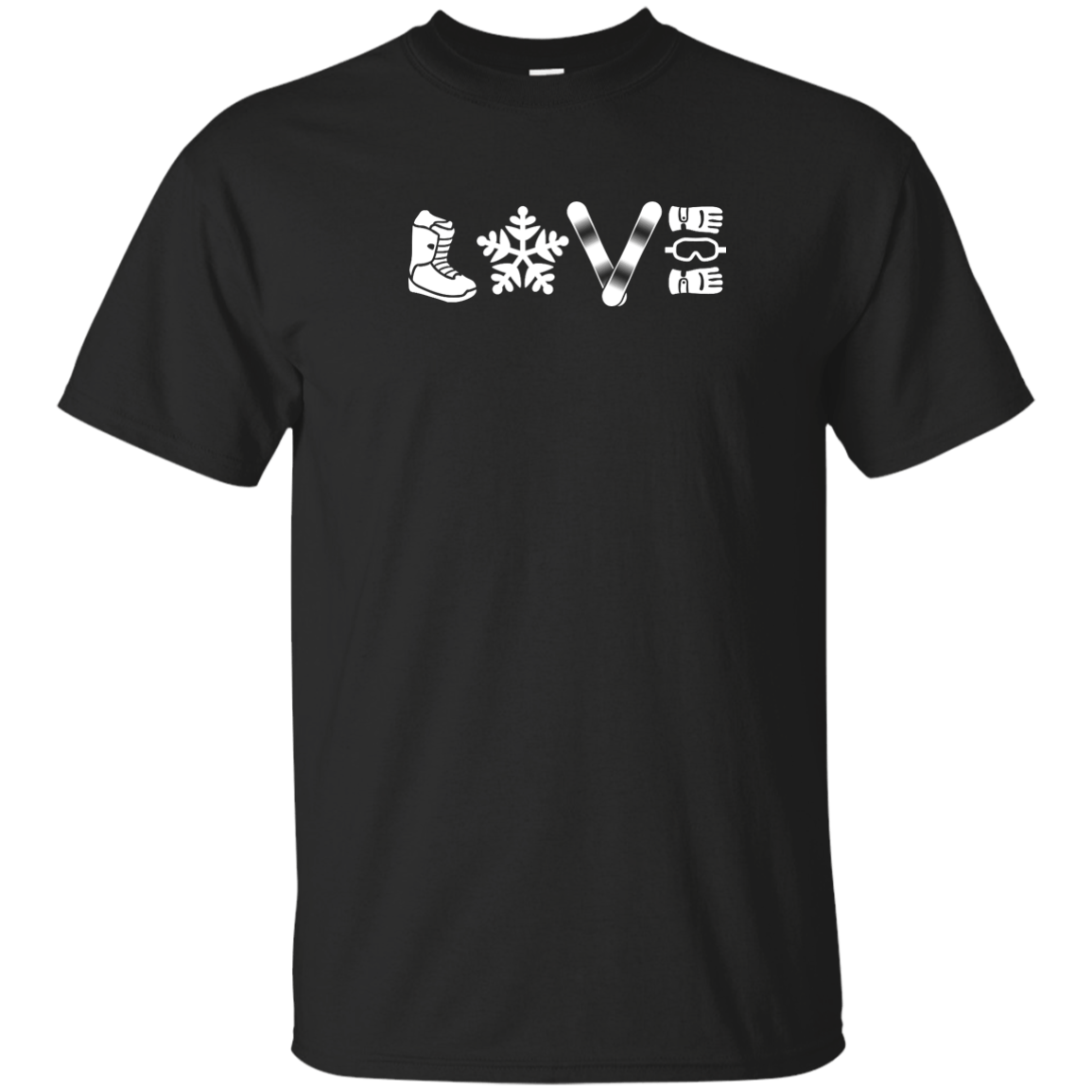 L.O.V.E. Snowboarding Tees - Powderaddicts