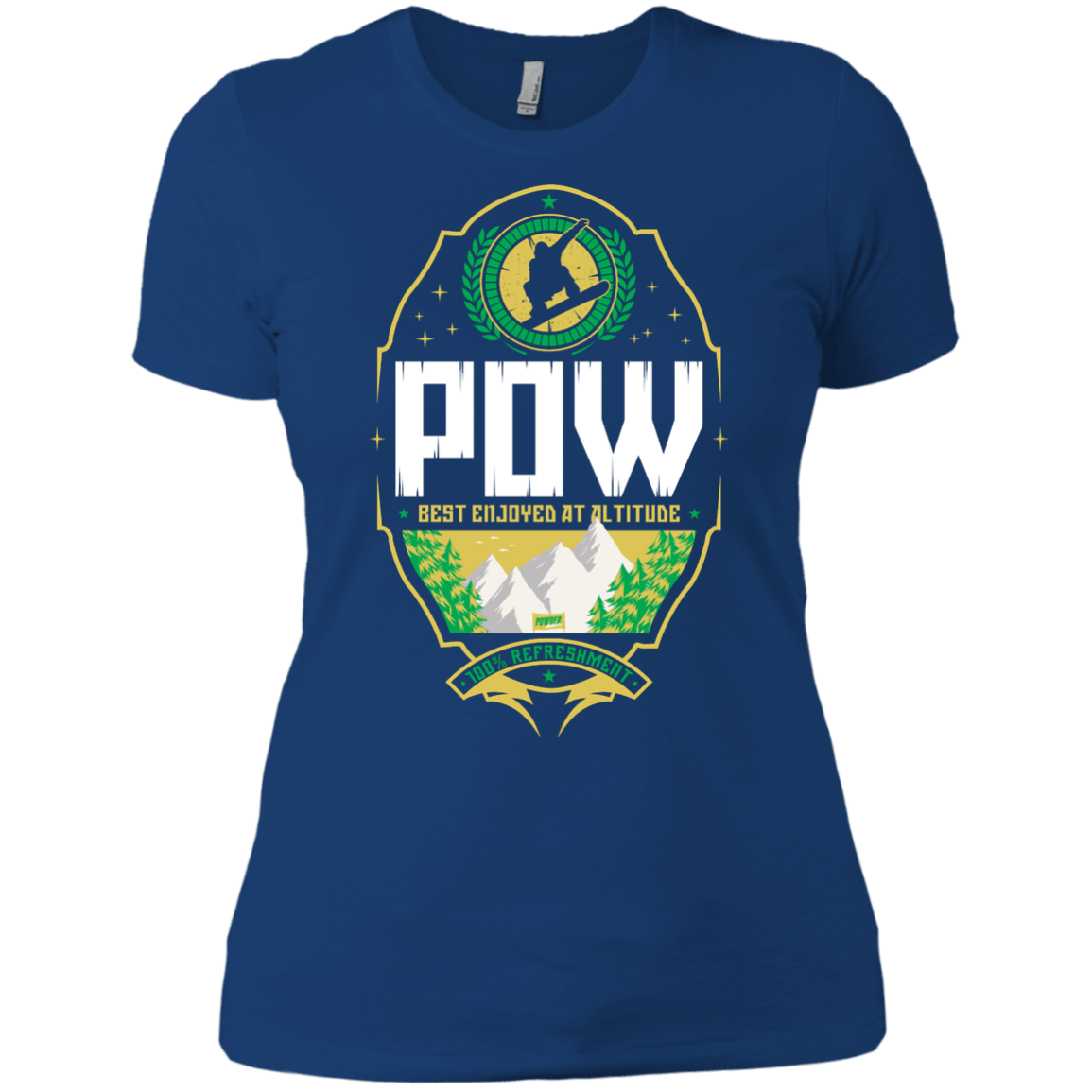 Pow Snowboard Tees - Powderaddicts