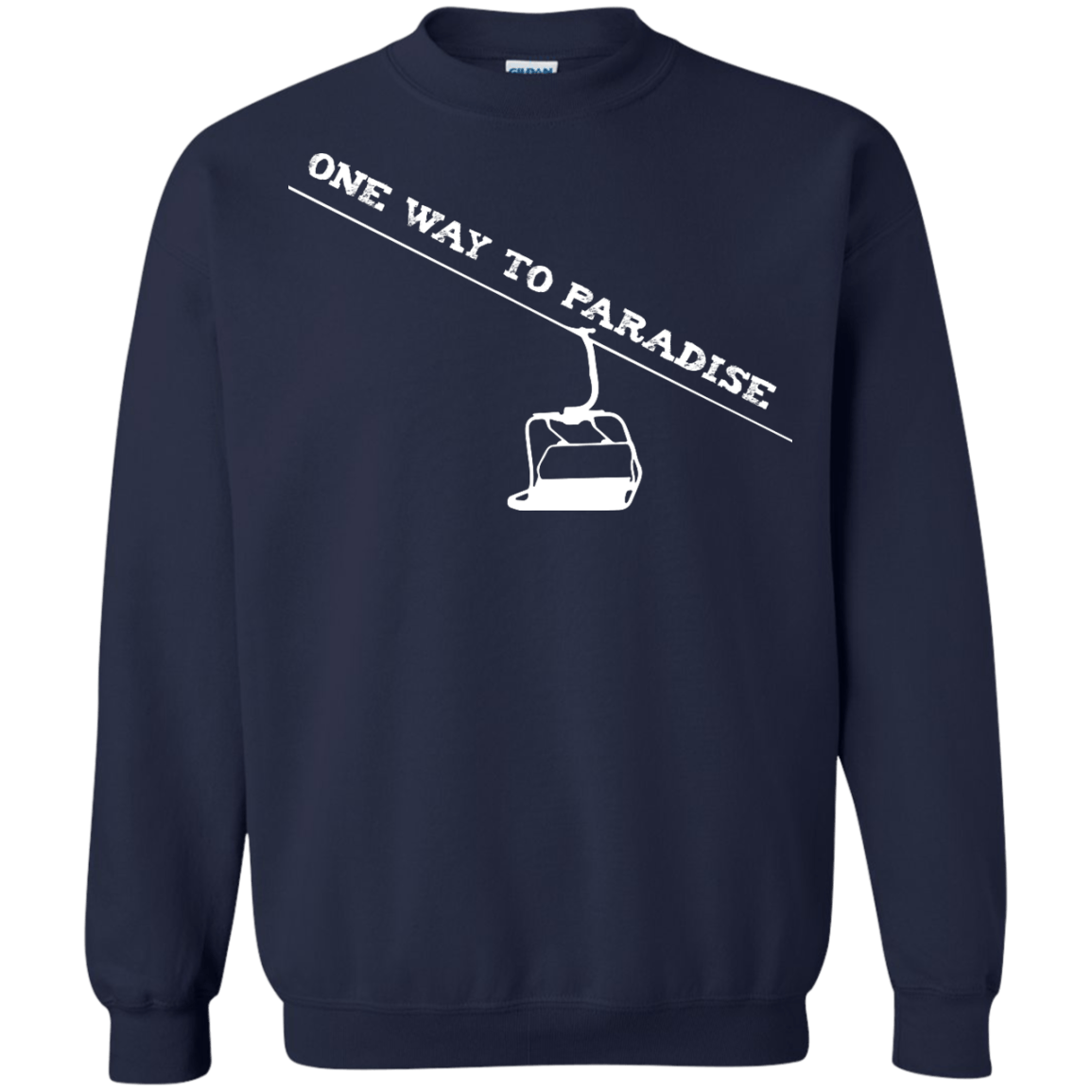 One Way To Paradise Hoodies - Powderaddicts