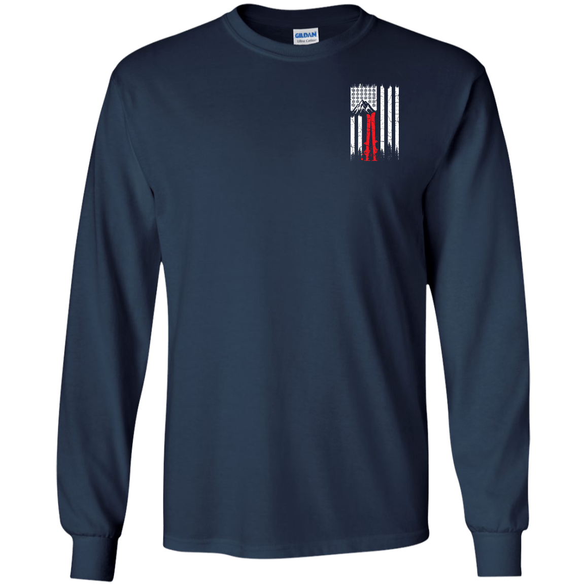 Snowflakes N Stripes Long Sleeves - Powderaddicts