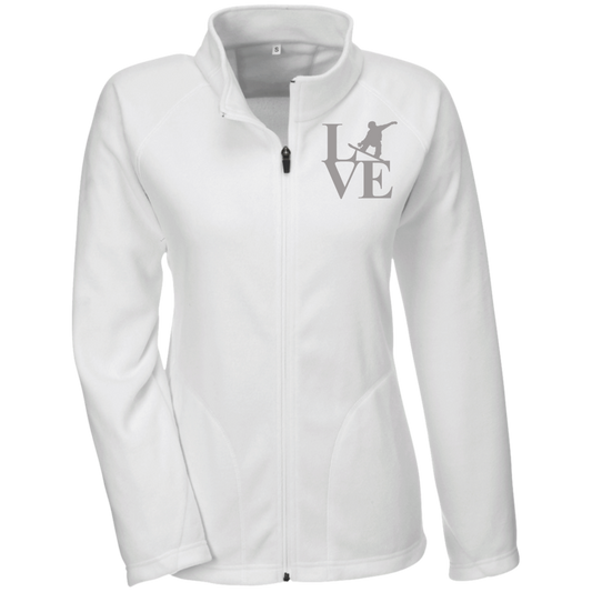 Gray LOVE Snowboard Ladies' Microfleece - Powderaddicts