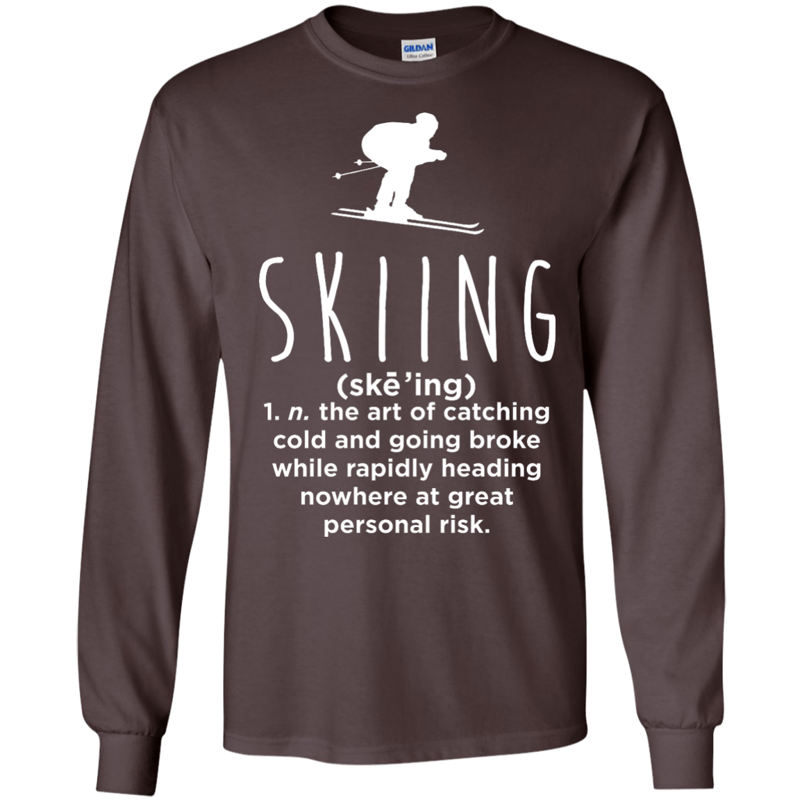 Skiing Definition Long Sleeves - Powderaddicts