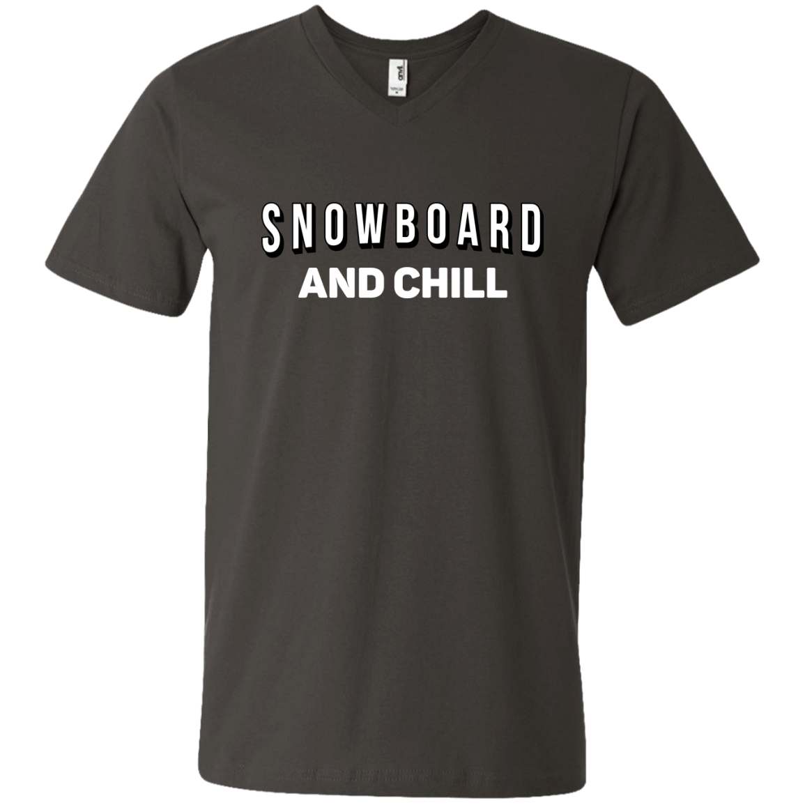 Snowboard and Chill Men's Tees and V-Neck - Powderaddicts
