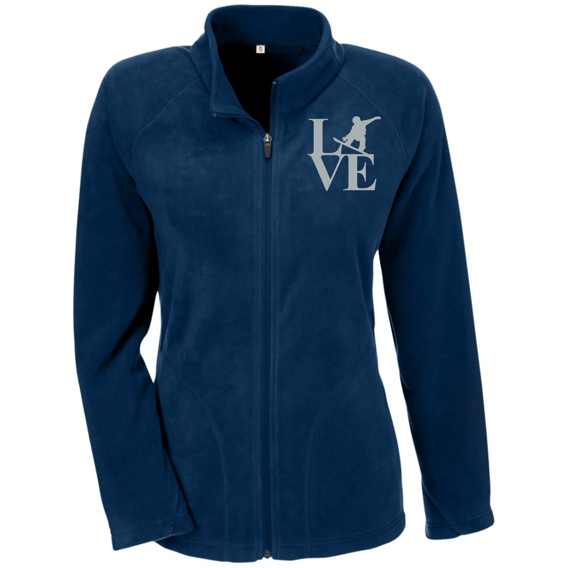 LOVE SNOWBOARD-Beanie-Silver15 Love Snowboard Ladies' Microfleece - Powderaddicts