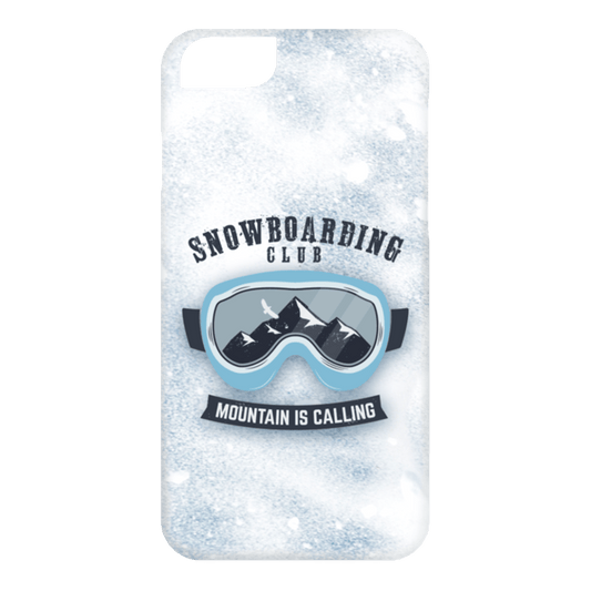 Snowboarding Club Mountain Is Calling Phone Cases - Powderaddicts