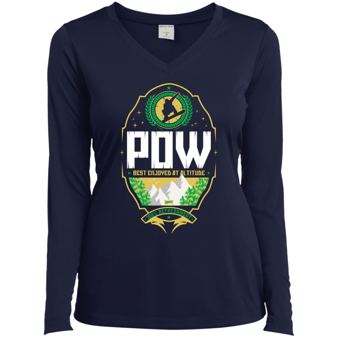 Pow Snowboard Long Sleeves - Powderaddicts