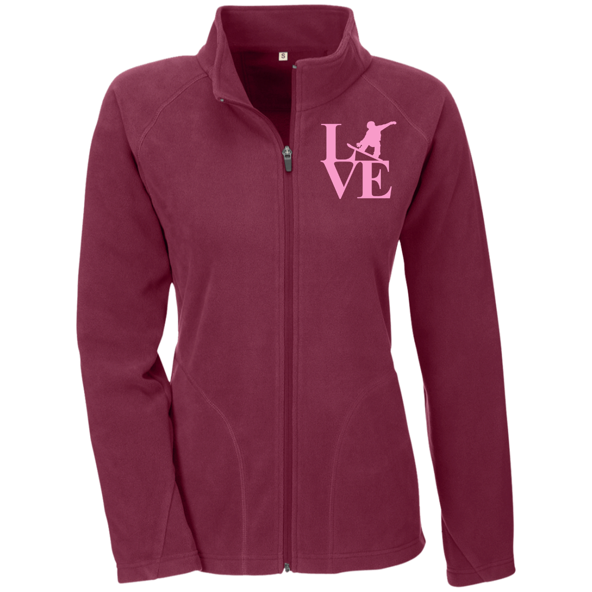 Pink LOVE Snowboard Ladies' Microfleece - Powderaddicts