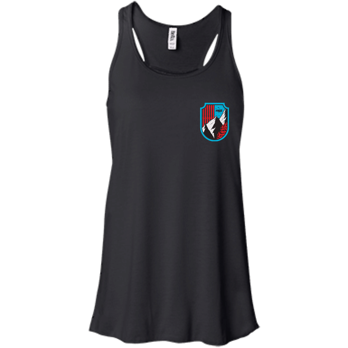 Ski Flag Tank Tops - Powderaddicts