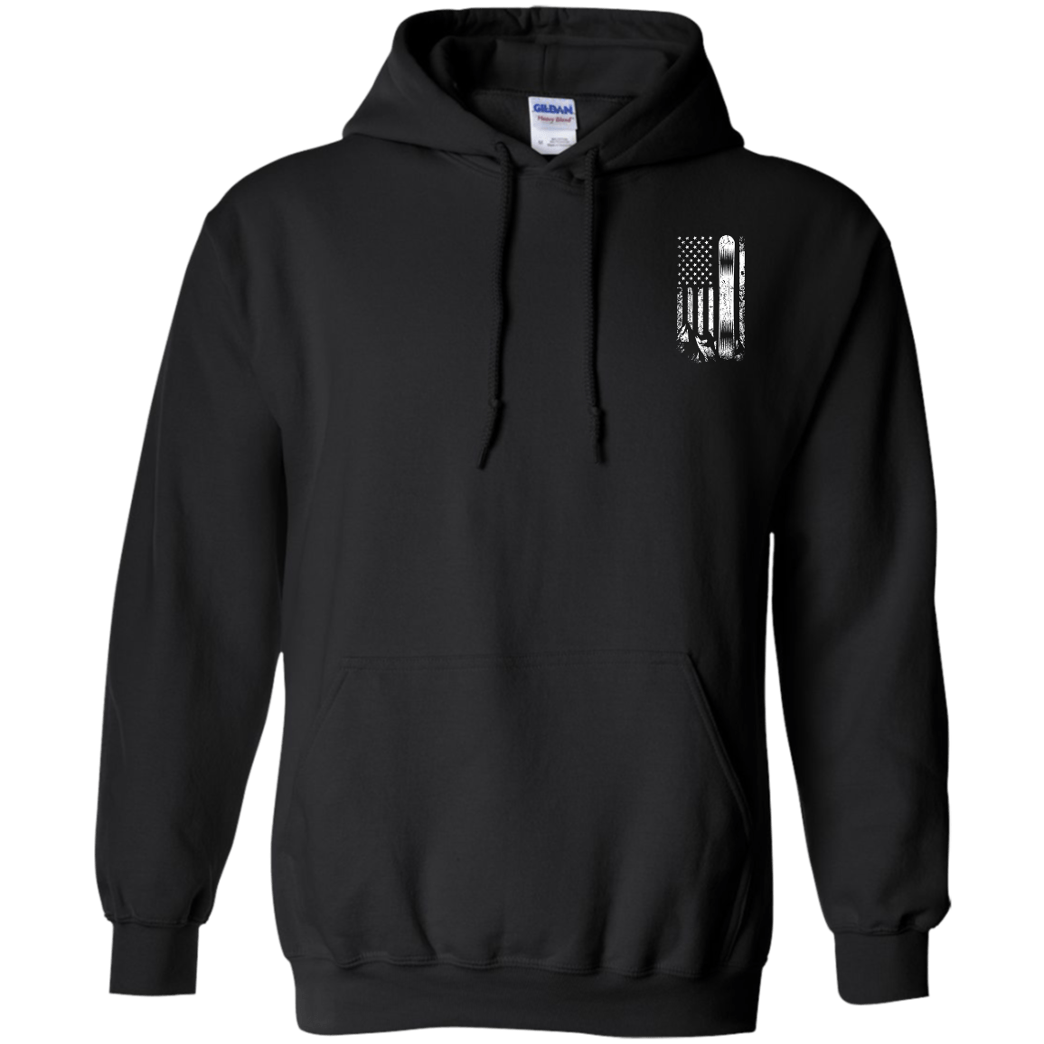 USA Snowboard Flag Hoodies - Powderaddicts