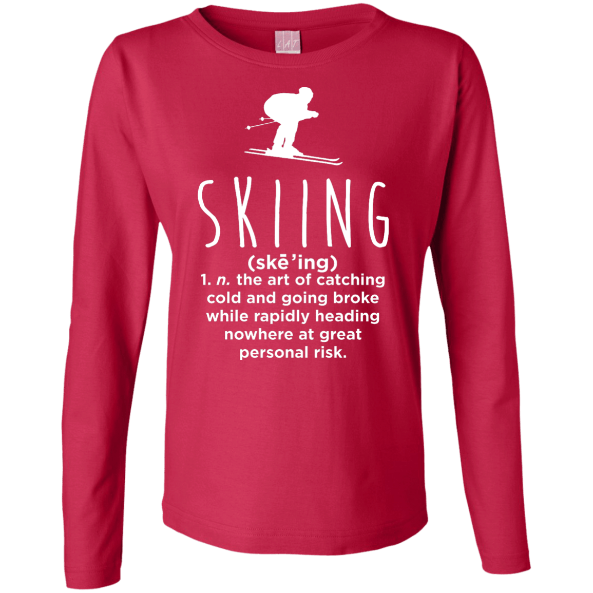 Skiing Definition Long Sleeves - Powderaddicts