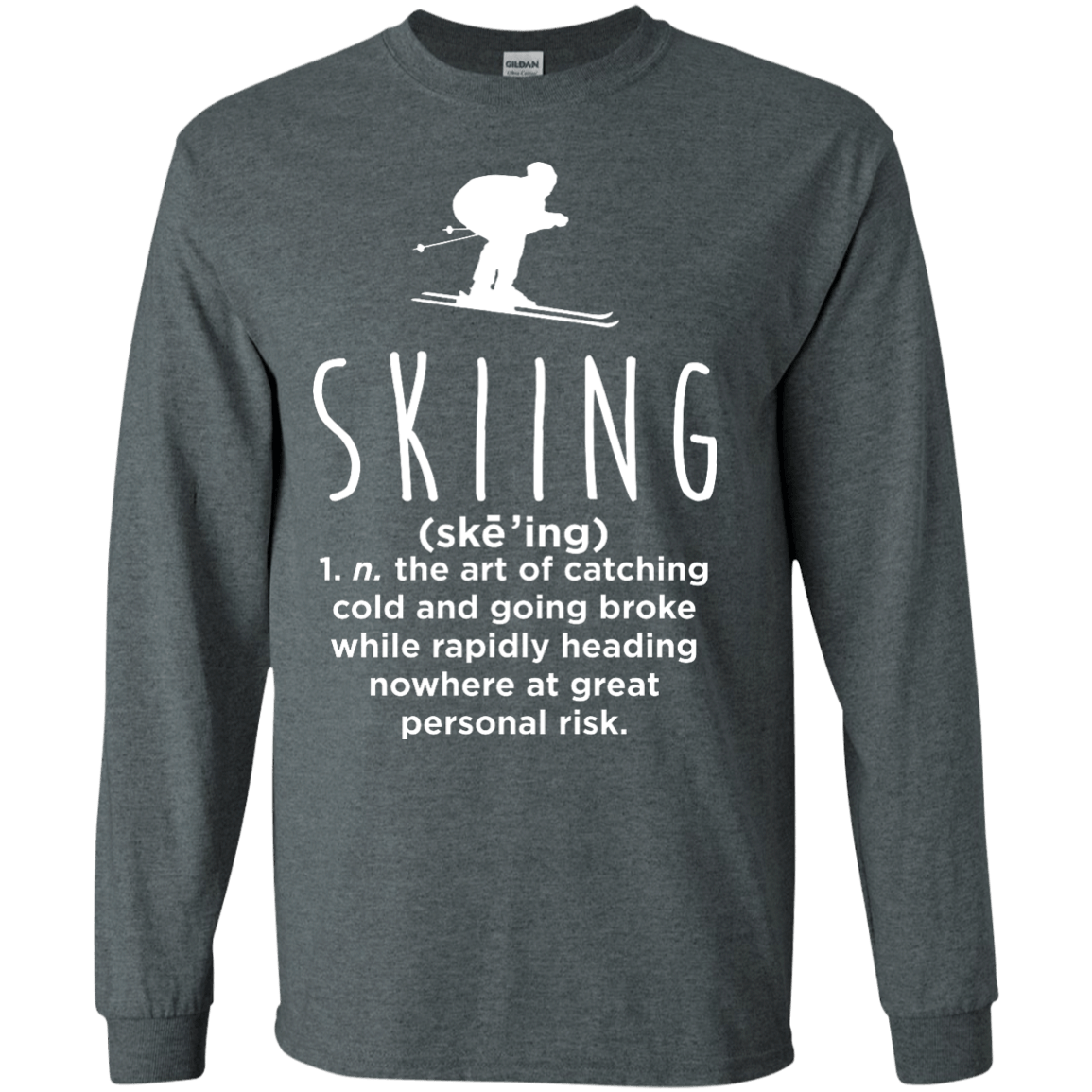 Skiing Definition Long Sleeves - Powderaddicts