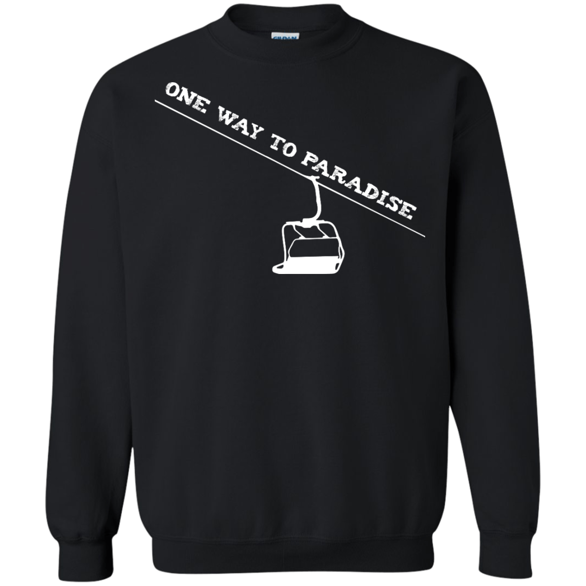 One Way To Paradise Hoodies - Powderaddicts