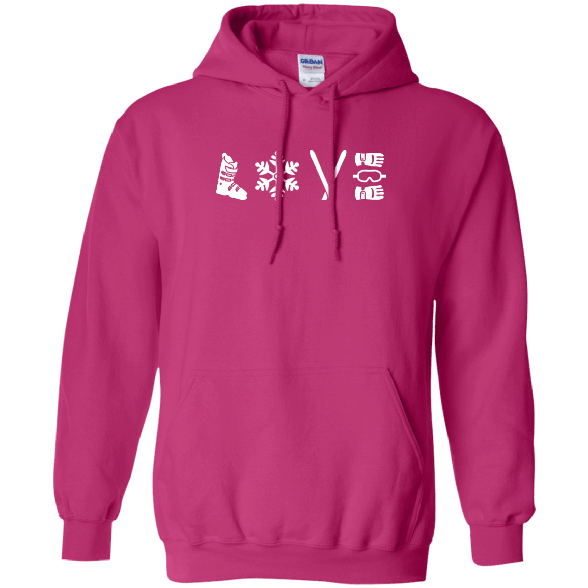 LOVE Ski Hoodies - Powderaddicts