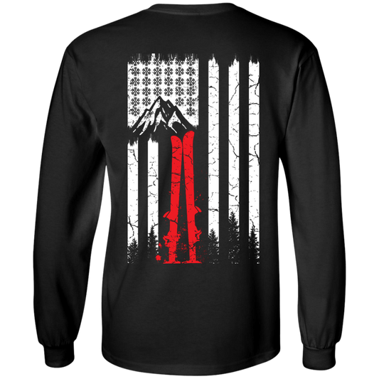 Snowflakes N Stripes Long Sleeves - Powderaddicts