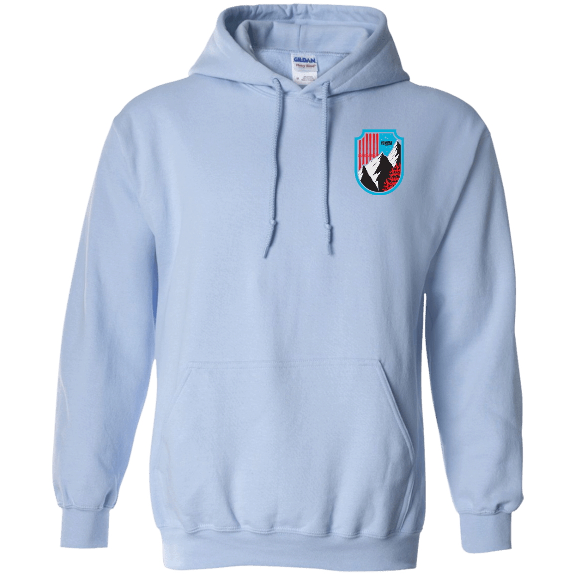 Ski Flag Hoodies - Powderaddicts