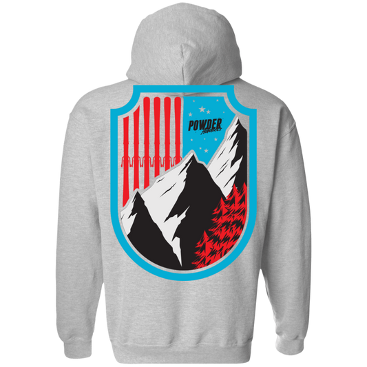 Ski Flag Hoodies - Powderaddicts