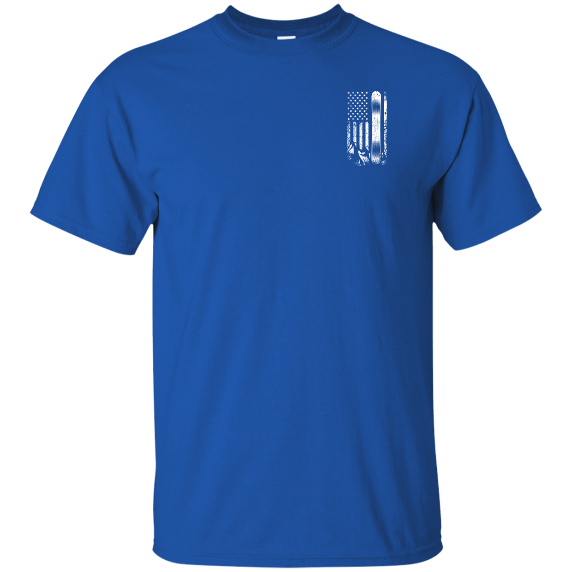 USA Snowboard Flag Youth Tees - Powderaddicts