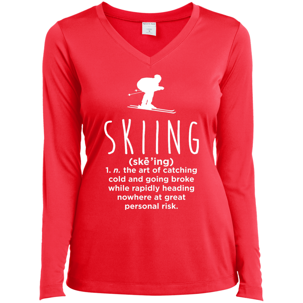 Skiing Definition Long Sleeves - Powderaddicts