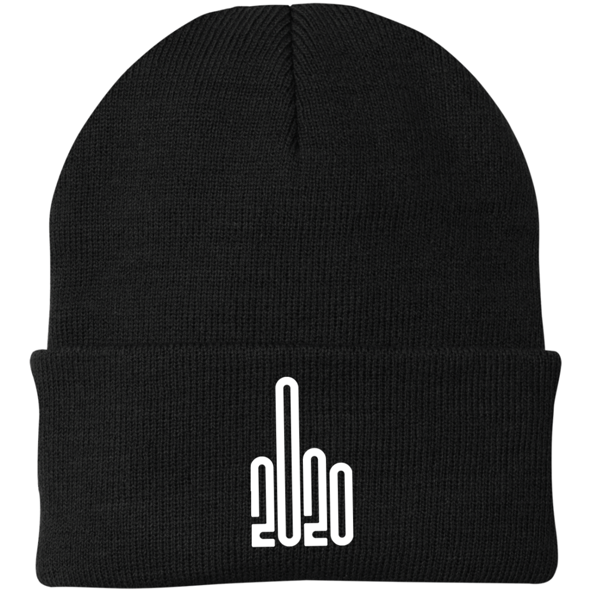 2020 Middle Finger Knit Cap - Powderaddicts