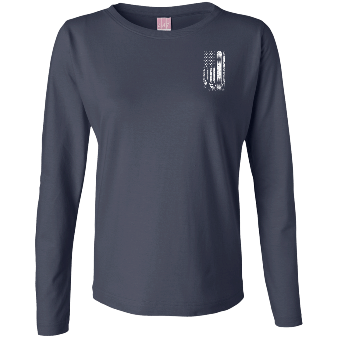 USA Snowboard Flag Long Sleeves - Powderaddicts
