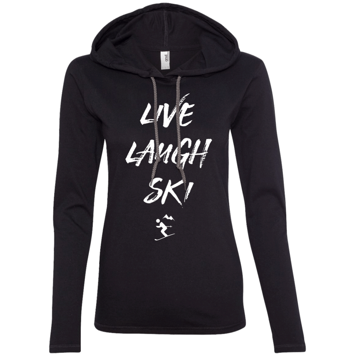 Live Laugh Ski Hoodies - Powderaddicts