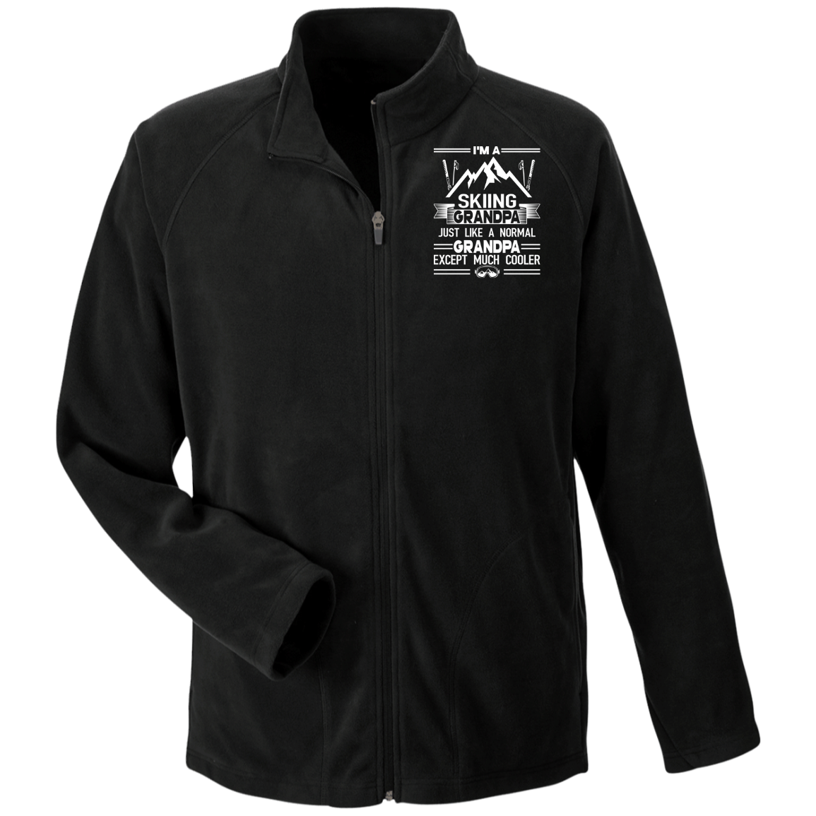 I'm A Skiing Grandpa TT90 Microfleece - Powderaddicts