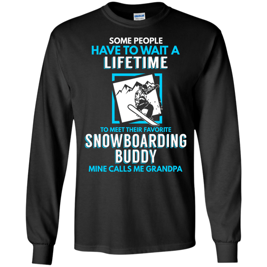 Snowboard Buddy - Grandpa Long Sleeves - Powderaddicts