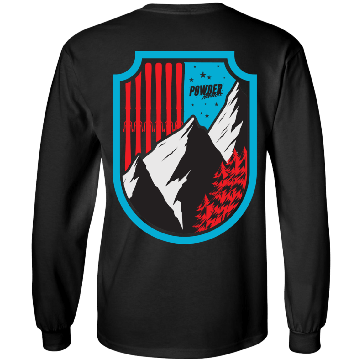 Ski Flag Long Sleeves - Powderaddicts