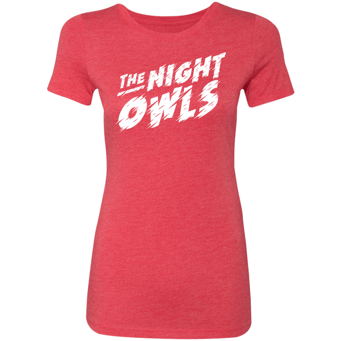 TheNightOwls_White NL6710 Ladies' Triblend T-Shirt - Powderaddicts