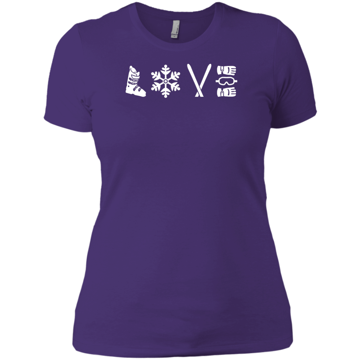 Love Ski - Ladies Tees - Powderaddicts