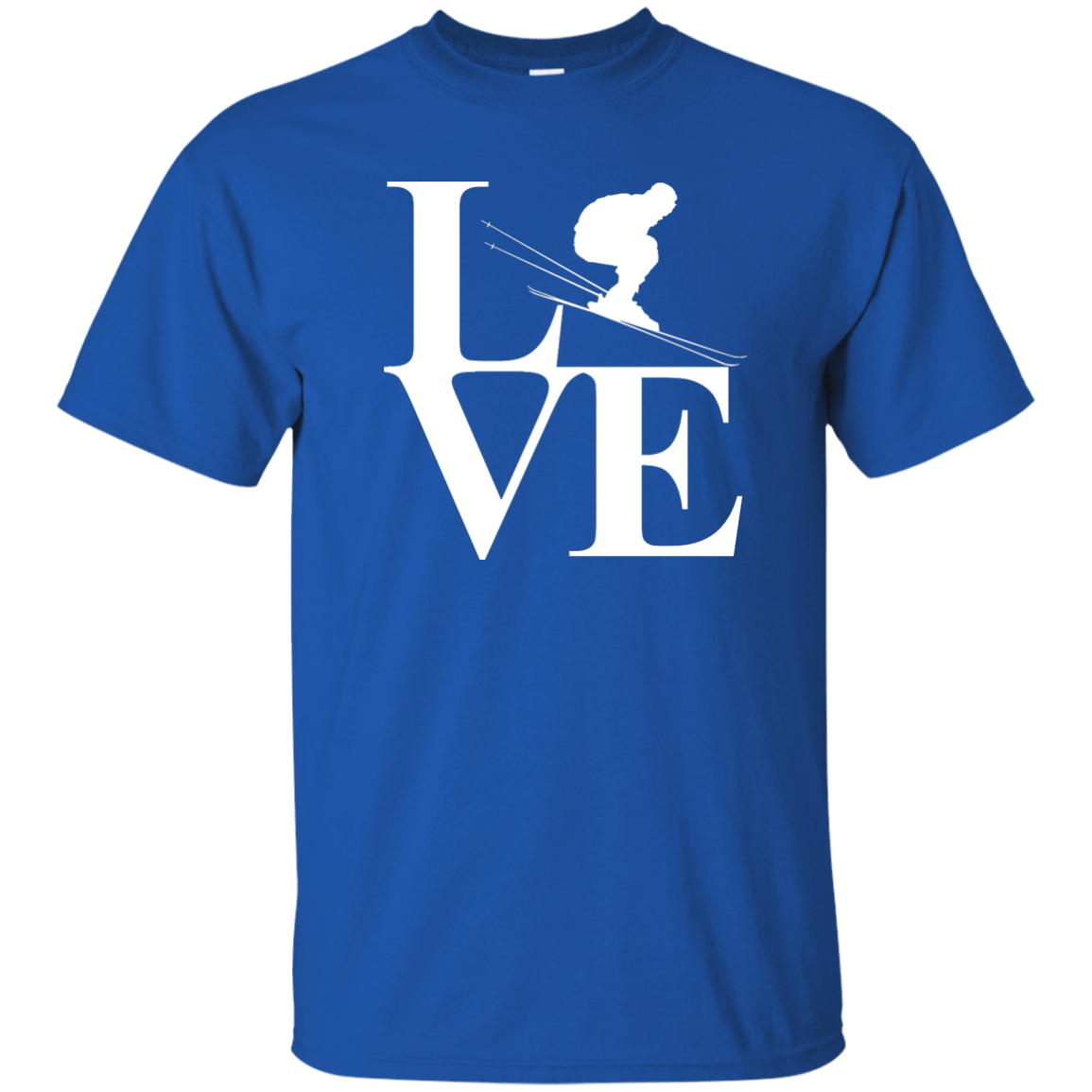 L.O.V.E. Skiing Tees - Powderaddicts