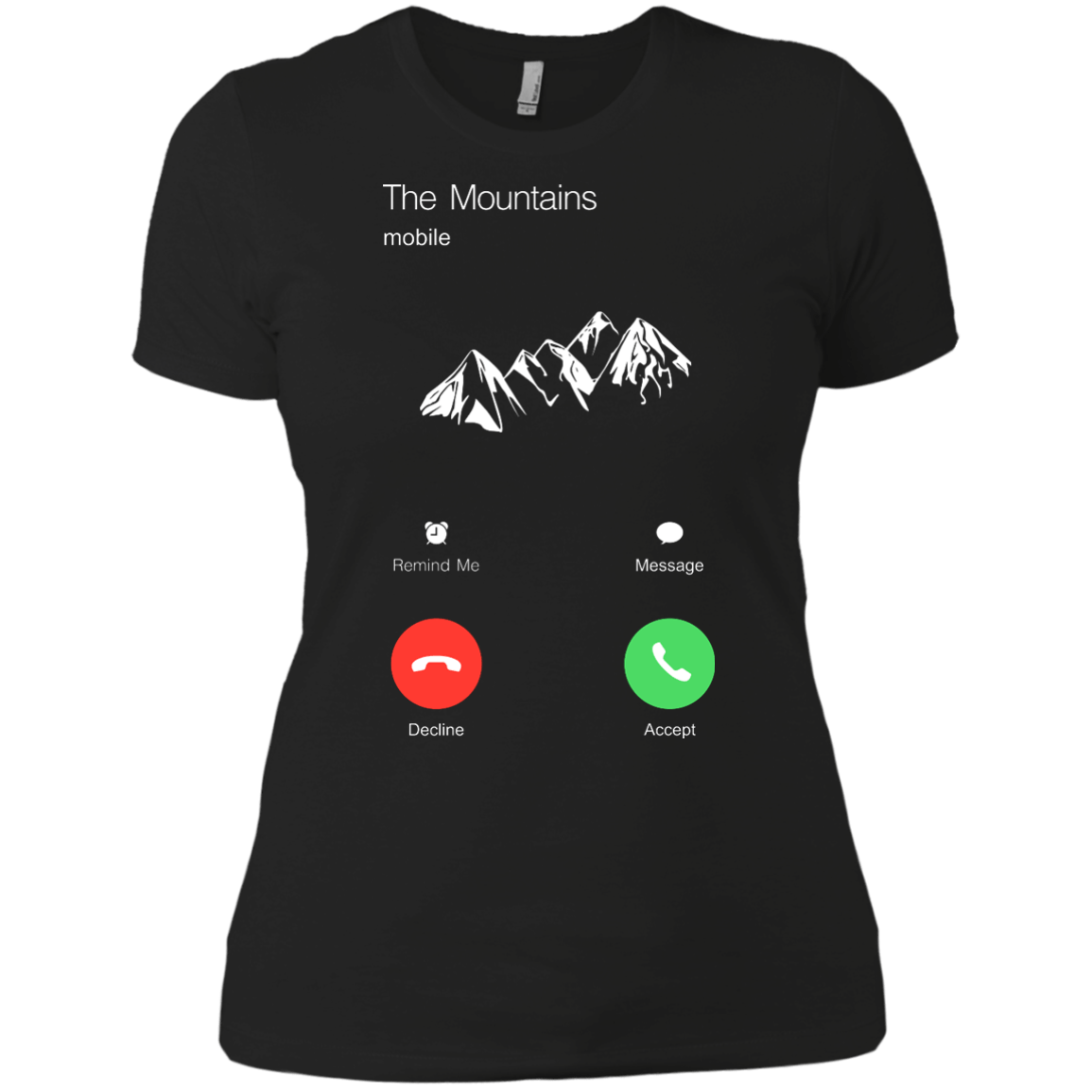 The Call - Ladies Tees - Powderaddicts