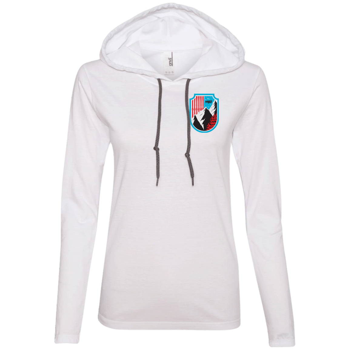 Ski Flag Hoodies - Powderaddicts