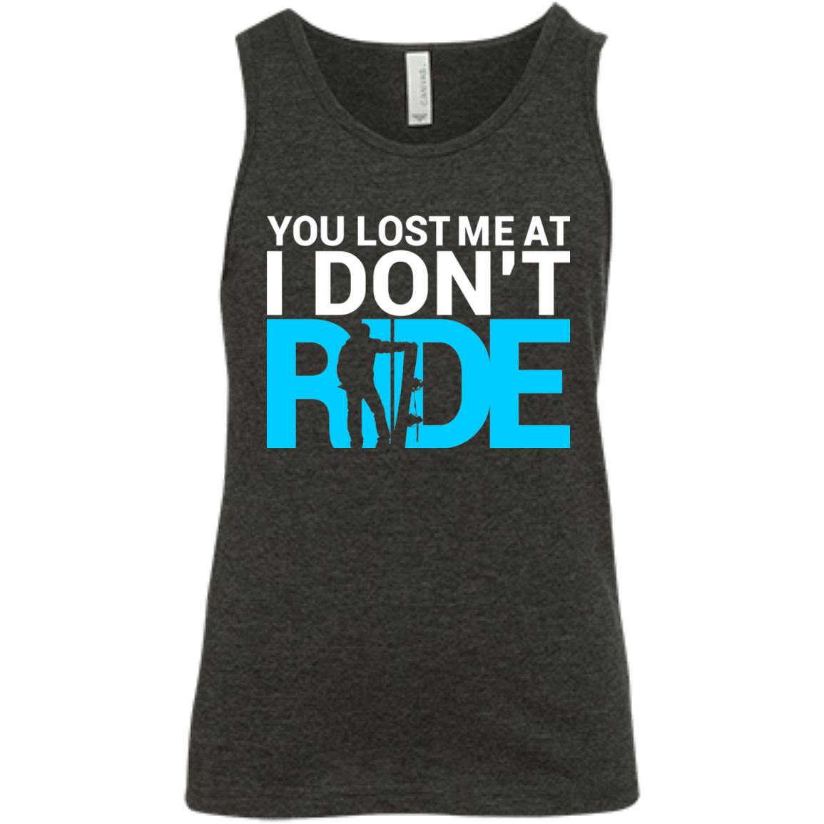 You Lost Me At I Don't Ride Youth Shirt and Hoodies - Powderaddicts