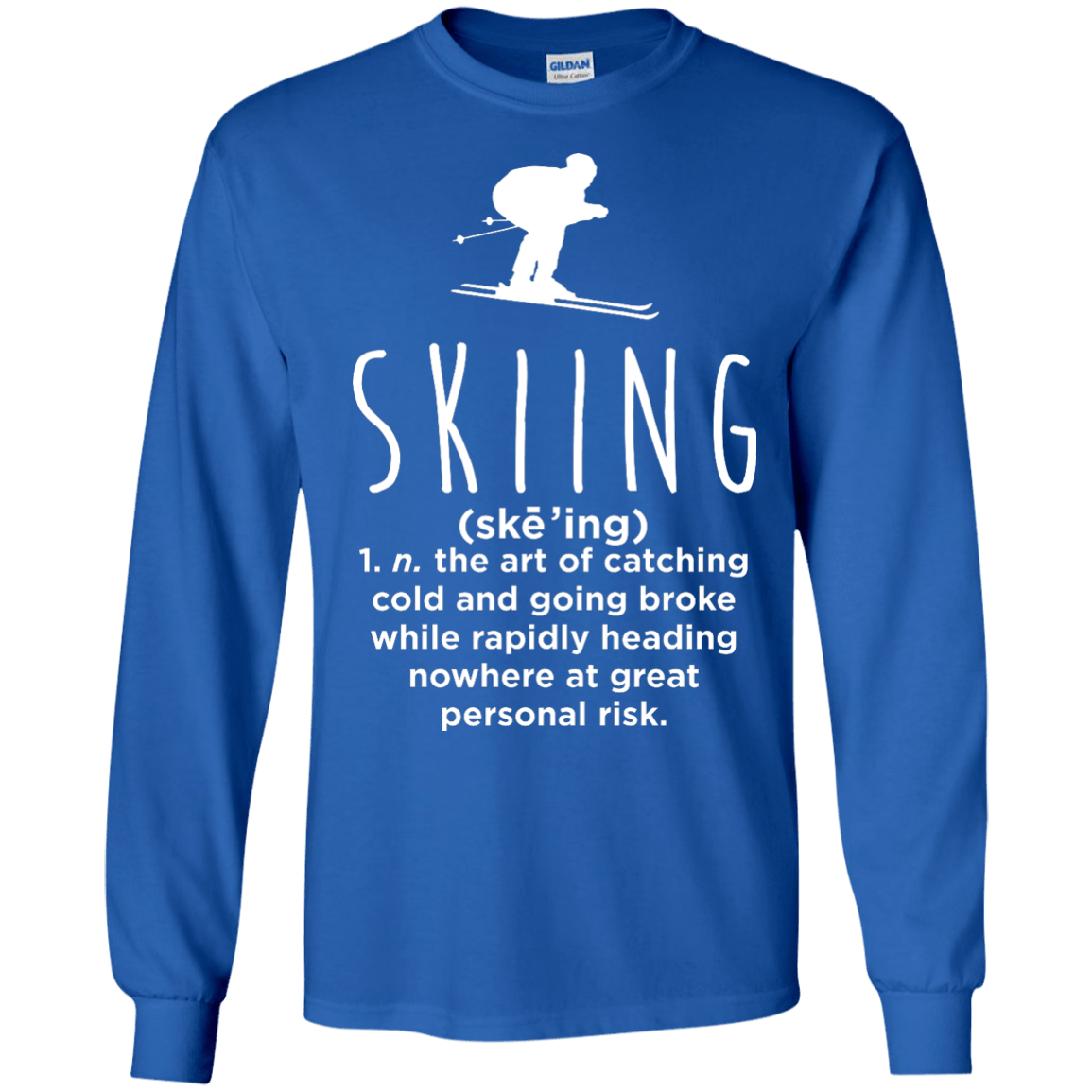 Skiing Definition Long Sleeves - Powderaddicts