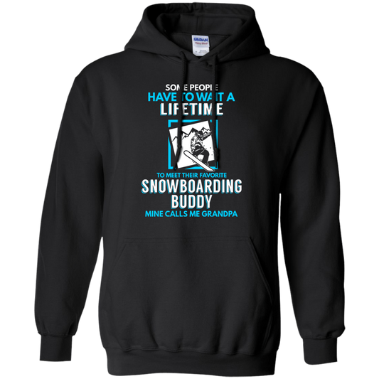 Snowboard Buddy - Grandpa Hoodies - Powderaddicts