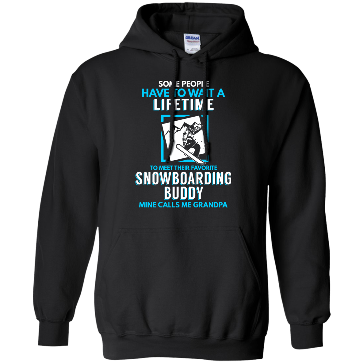 Snowboard Buddy - Grandpa Hoodies - Powderaddicts