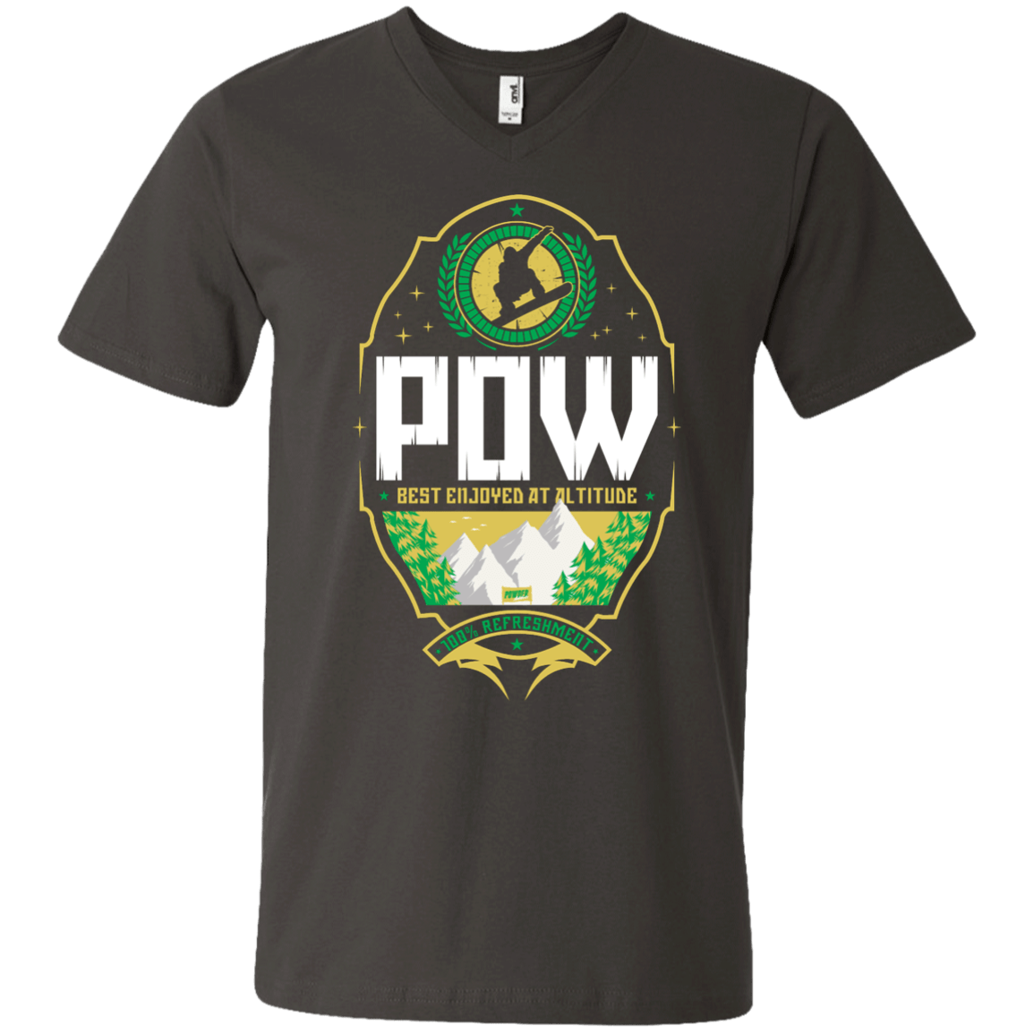 Pow Snowboard Tees - Powderaddicts