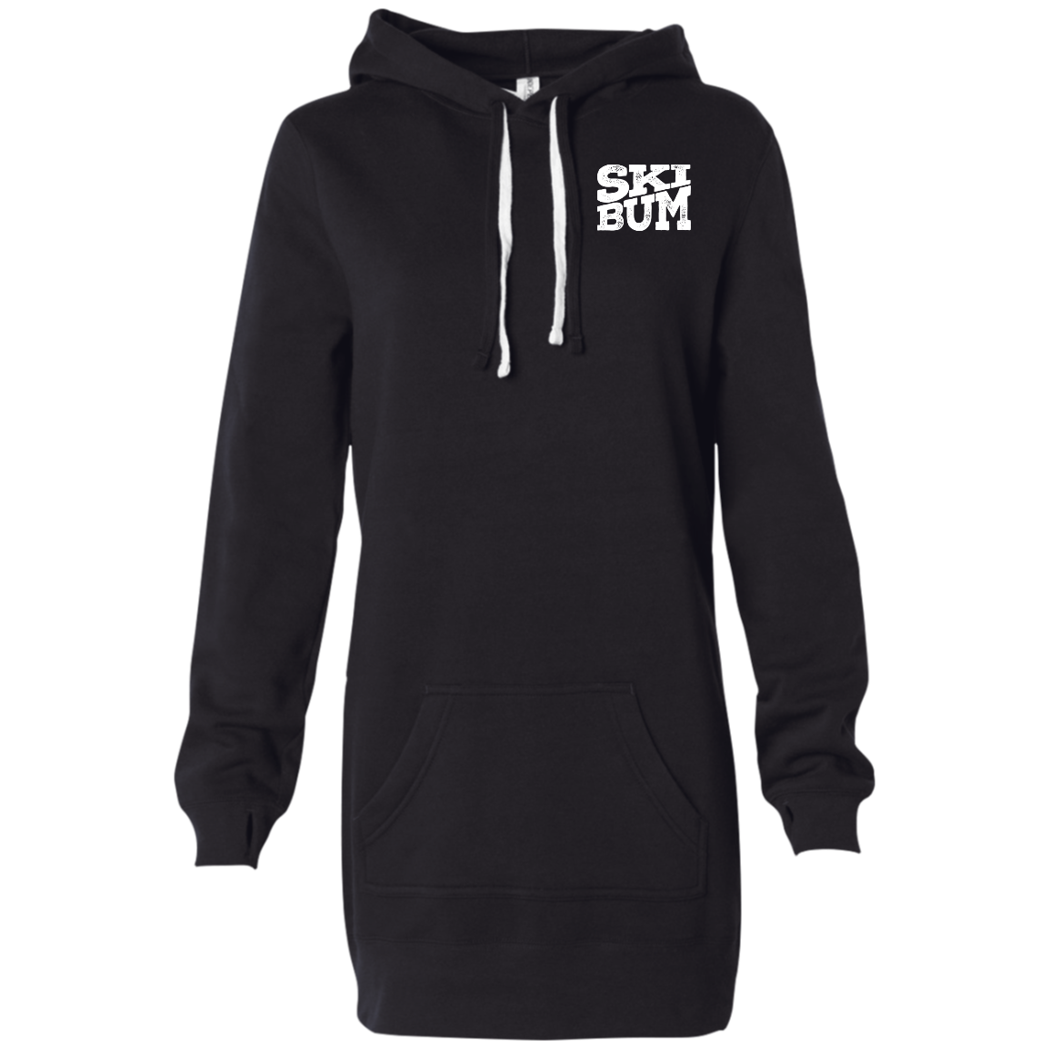 Ski Bum Hooded Pullover Dress - Powderaddicts