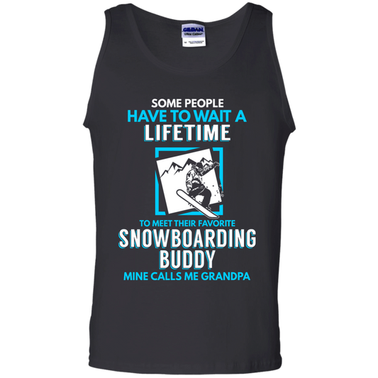 Snowboard Buddy - Grandpa Tank Tops - Powderaddicts