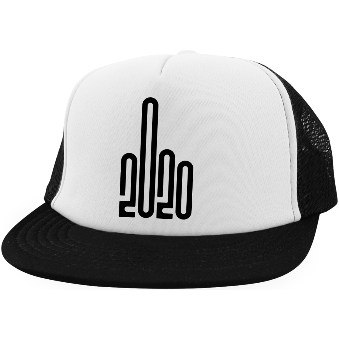 2020 Middle Finger Trucker Hat with Snapback - Powderaddicts