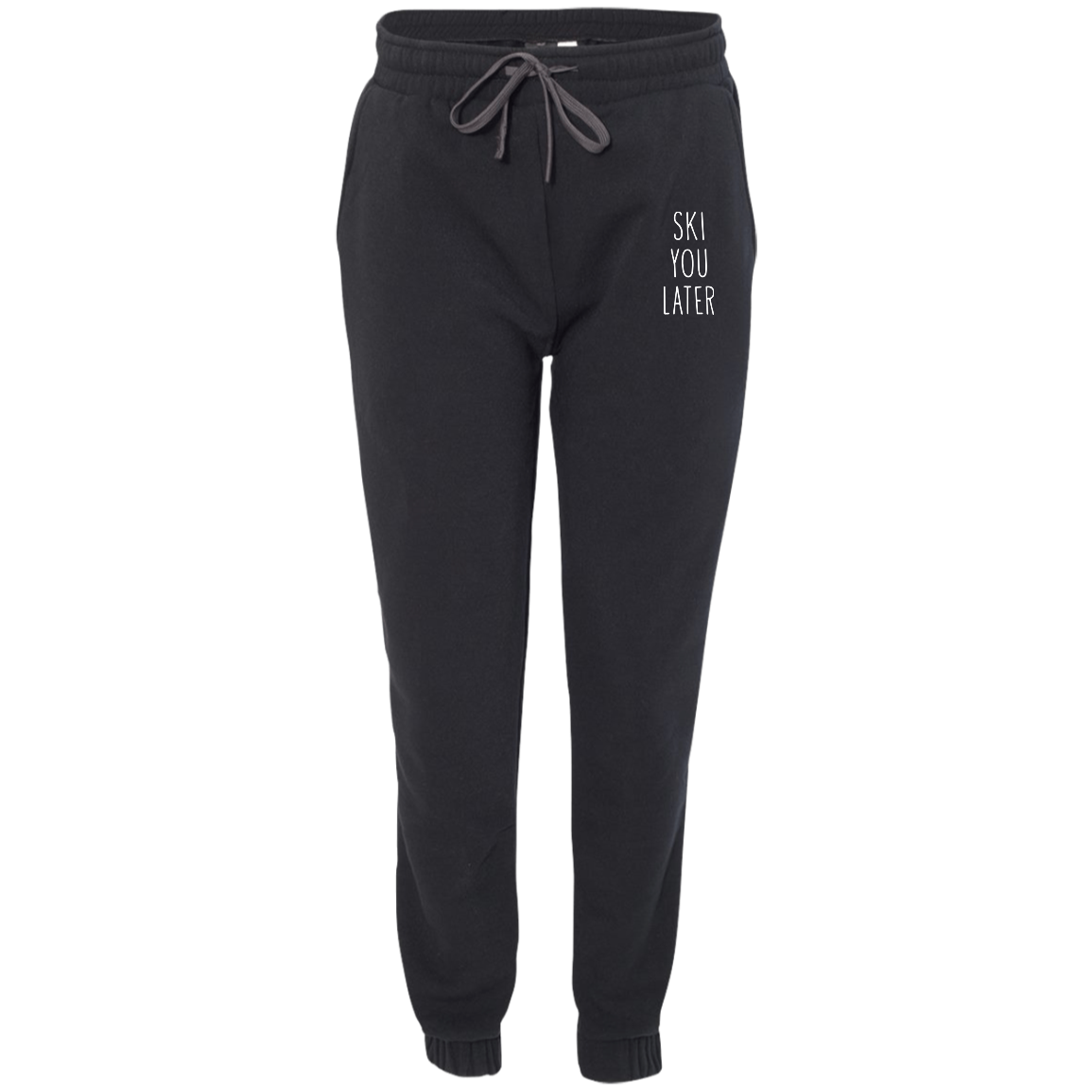 Ski You Later Men's Adult Fleece Joggers - Powderaddicts