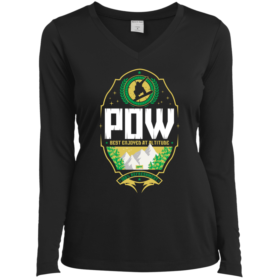 Pow Snowboard Long Sleeves - Powderaddicts
