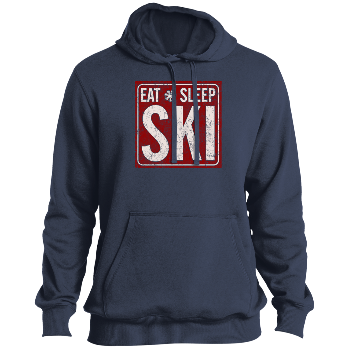 Eat Sleep Ski Pullover Hoodie - Powderaddicts
