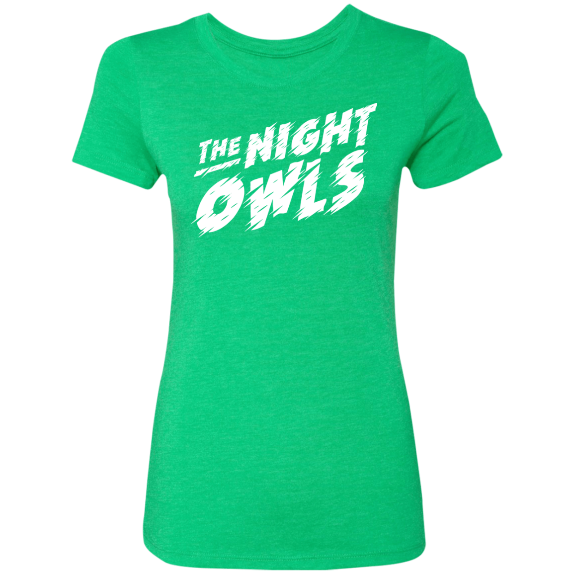 TheNightOwls_White NL6710 Ladies' Triblend T-Shirt - Powderaddicts