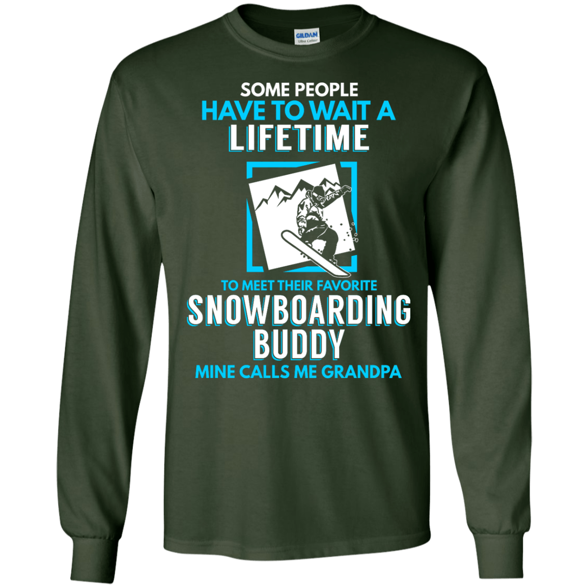 Snowboard Buddy - Grandpa Long Sleeves - Powderaddicts