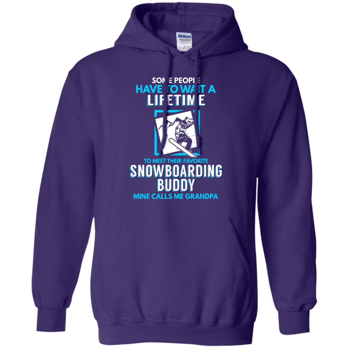 Snowboard Buddy - Grandpa Hoodies - Powderaddicts