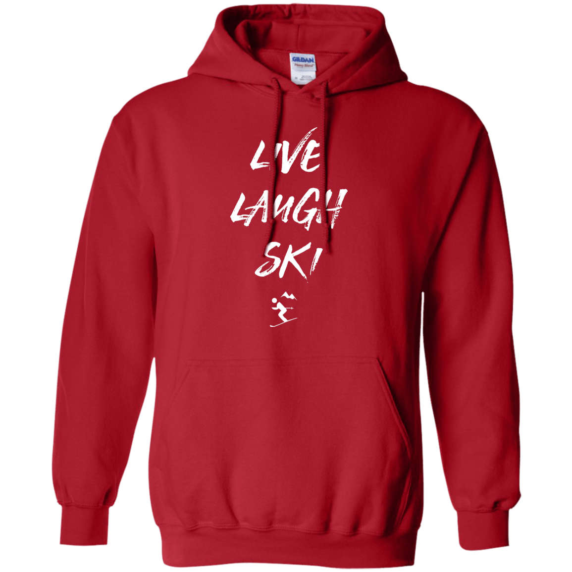 Live Laugh Ski Hoodies - Powderaddicts